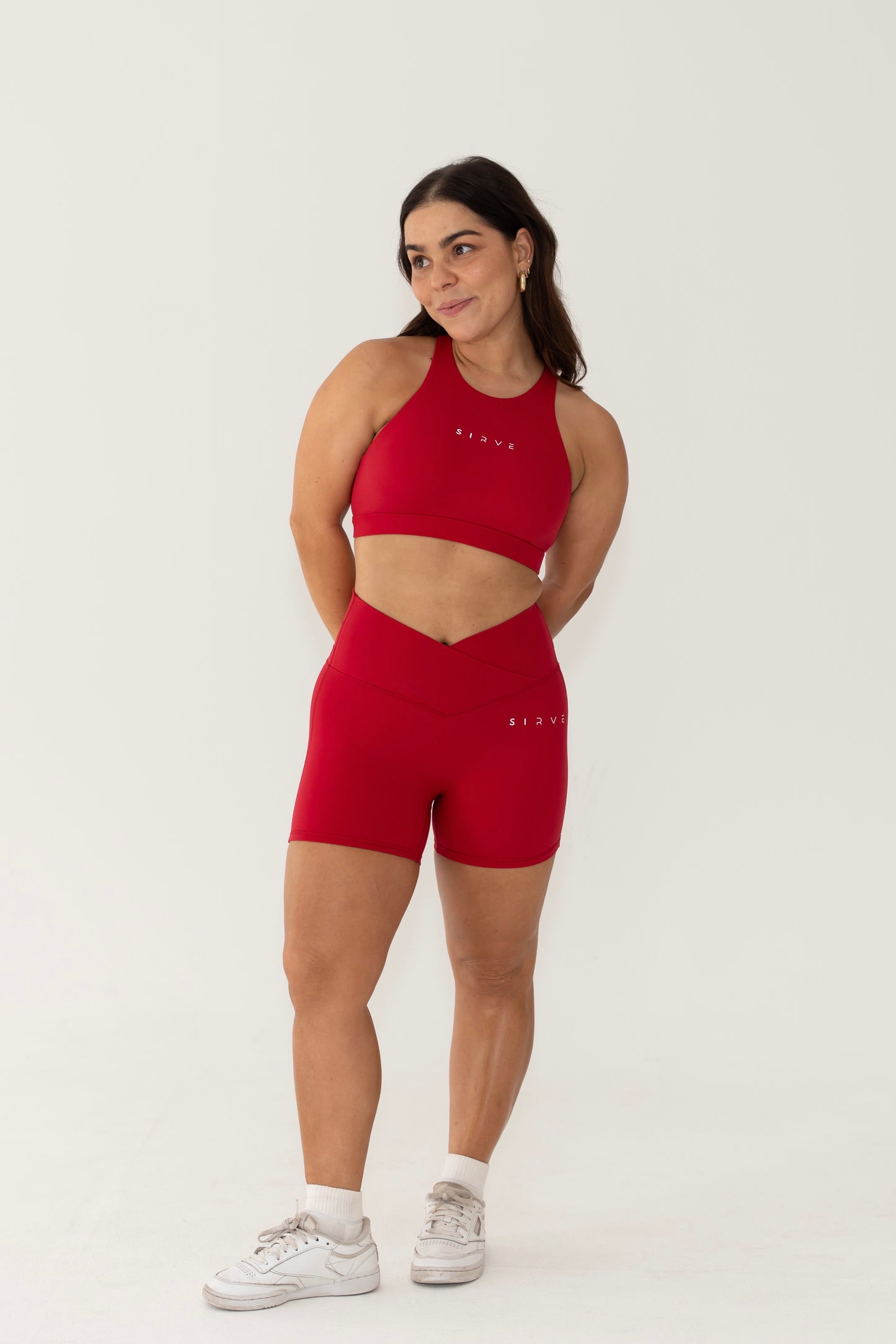 Red your mind Sports Bra