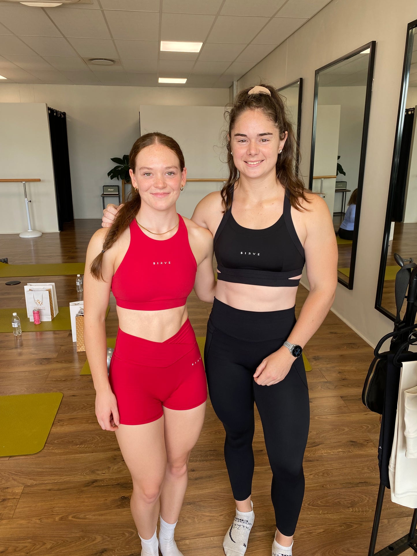 Red your mind Sports Bra
