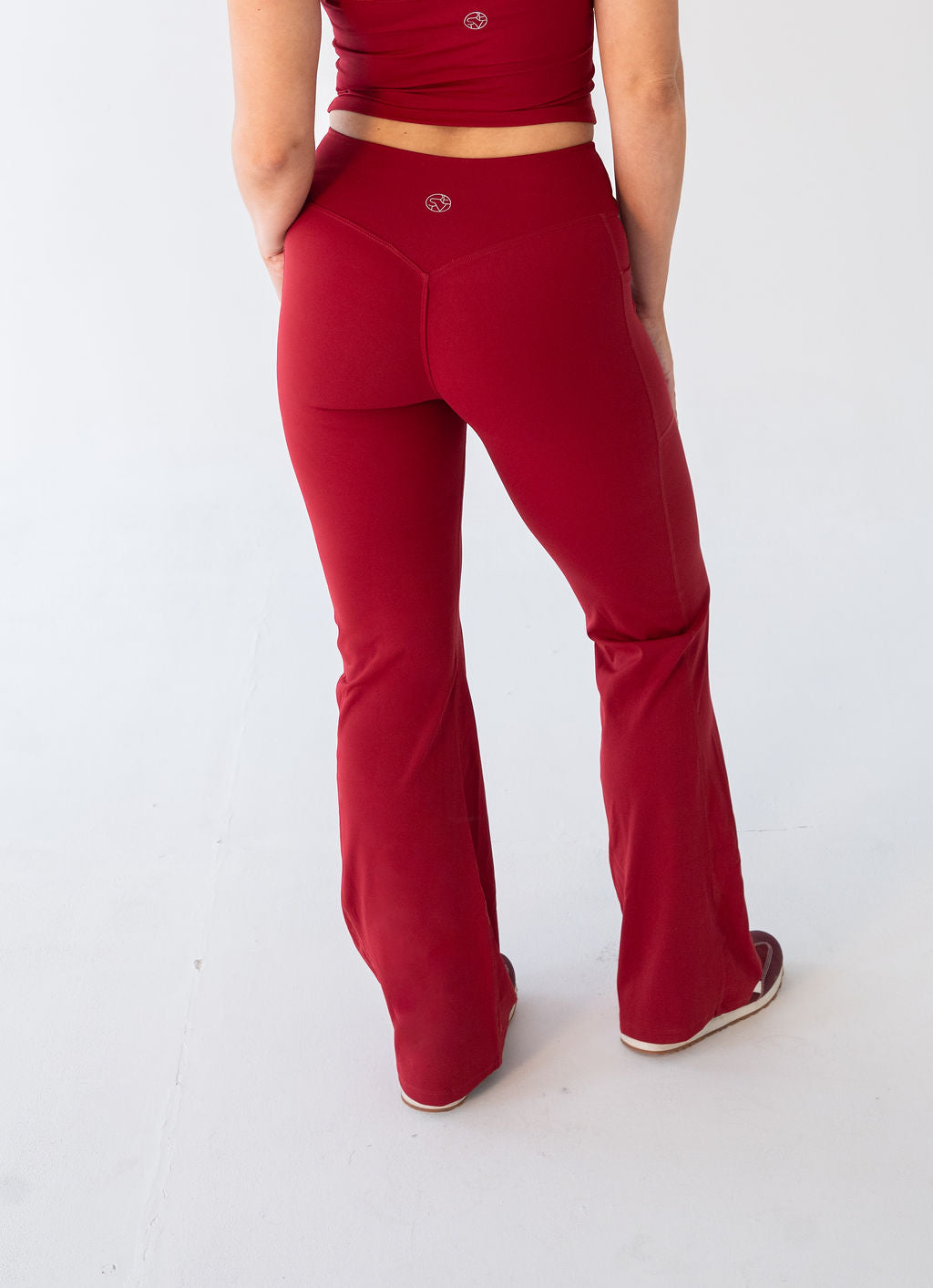 Adelaide Soft Sculpt Flare pants with pockets
