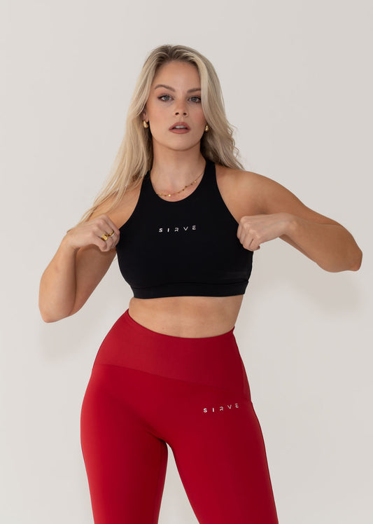 Born to Sirve Bra in black