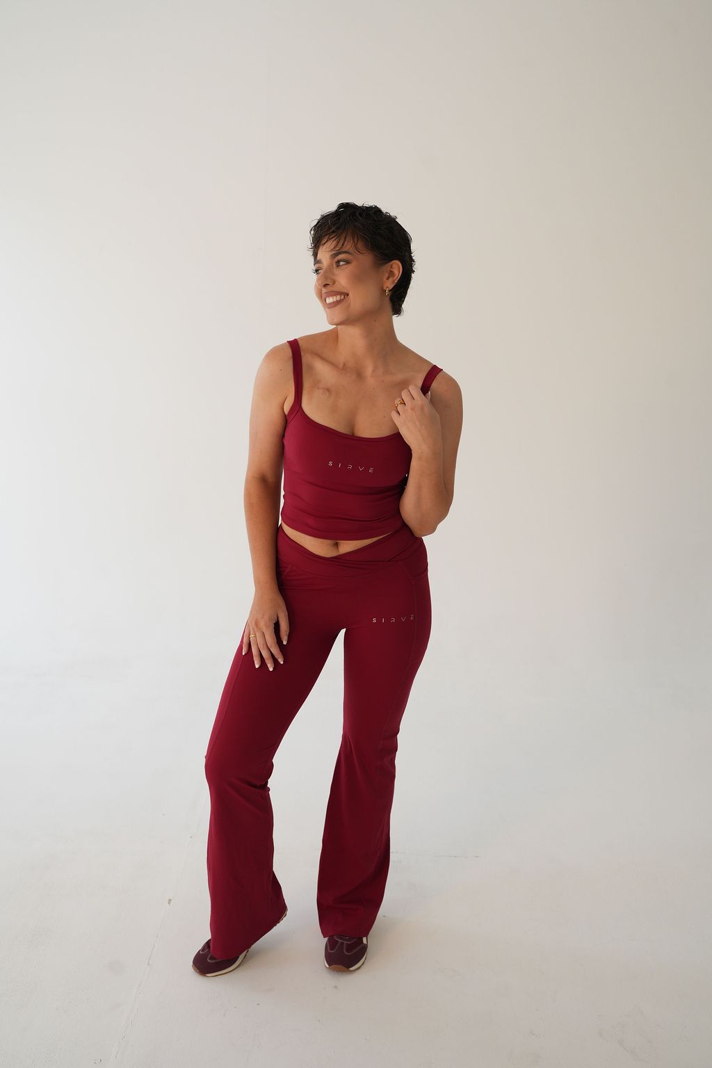 Adelaide Soft Sculpt Flare pants with pockets