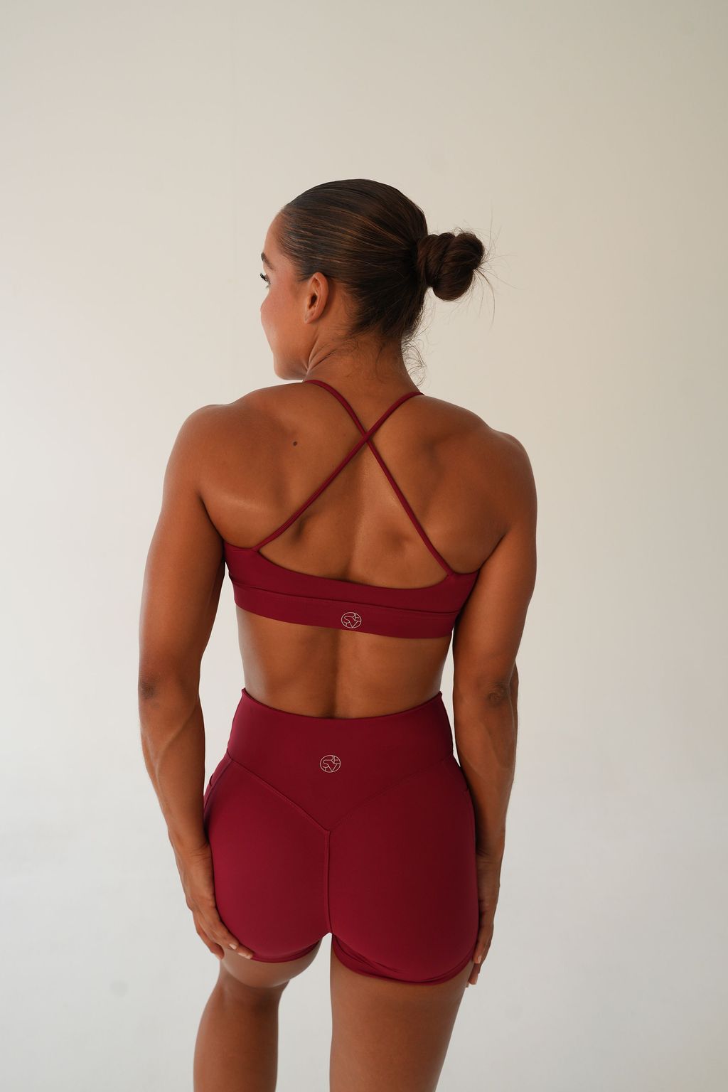 Adelaide Soft Sculpt Pro Running shorts in red