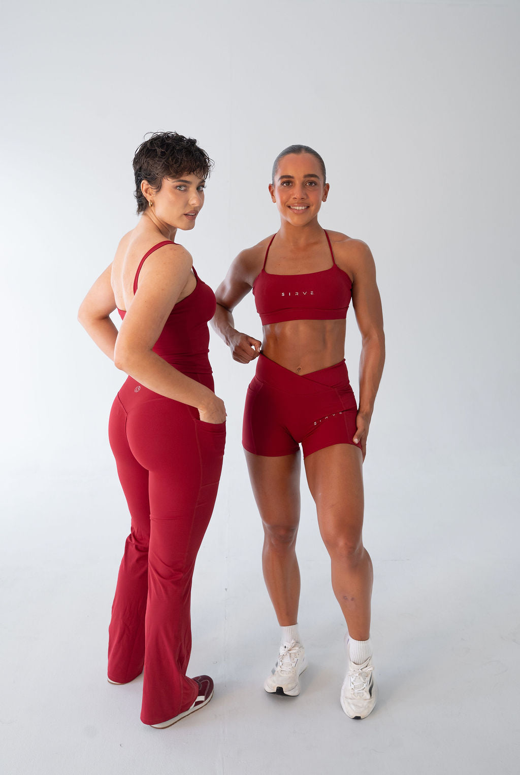 Adelaide Soft Sculpt Pro Running shorts in red