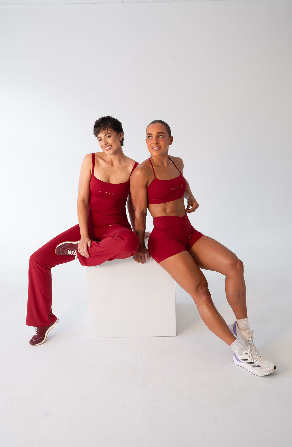 Adelaide Soft Sculpt Tank top in red