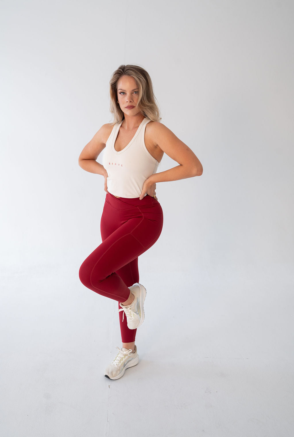 Alea Lux Tank Top in cream