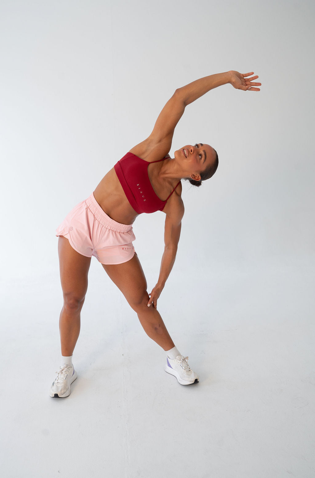 Excels after dark Pro Running shorts in pink