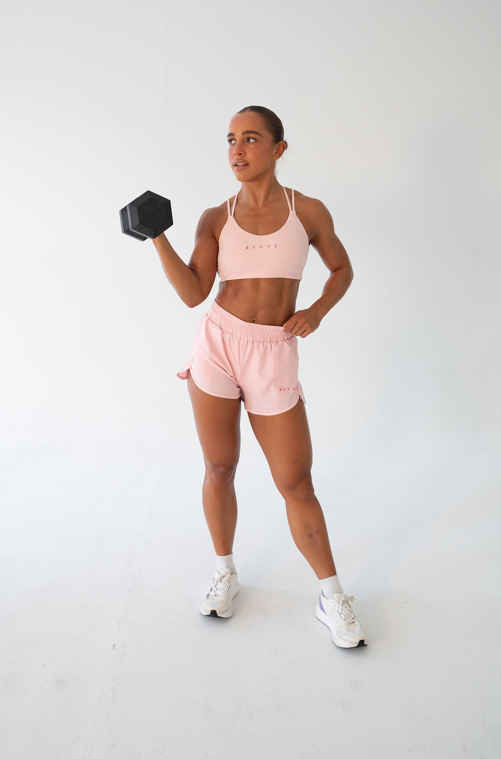 Excel after dark Pro sports bra in pink