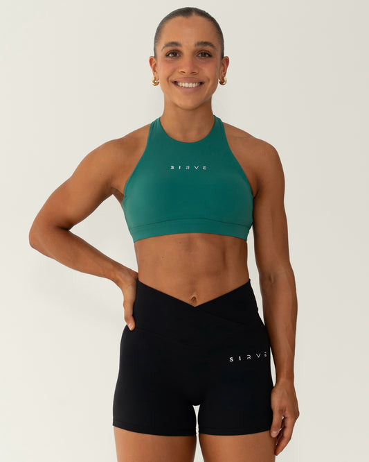 Born to Sirve Bra in Green