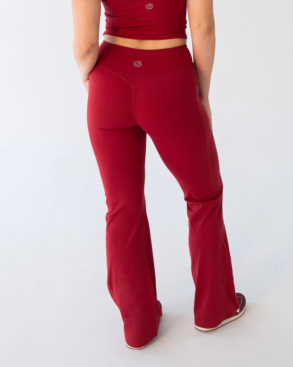Adelaide Soft Sculpt Flare pants with pockets