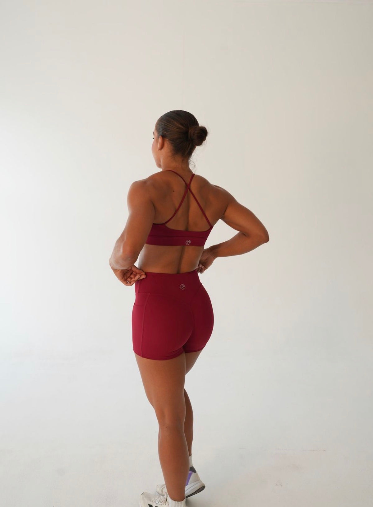Adelaide Soft Sculpt Pro Running shorts in red