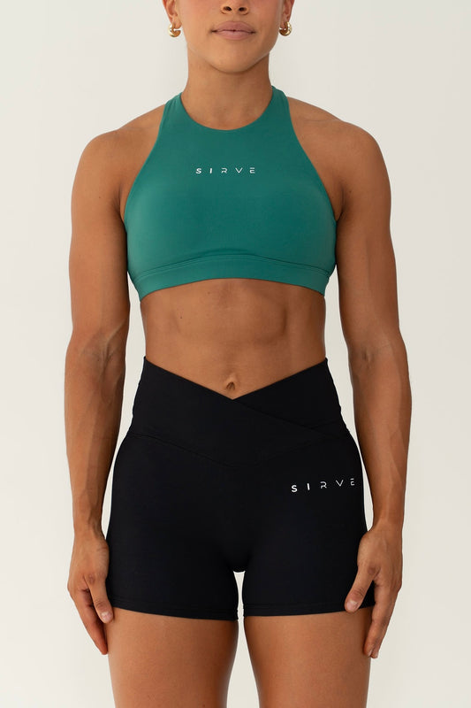 Born to Sirve shorts in Black