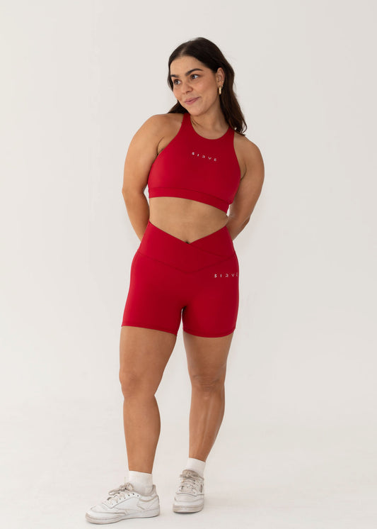 Red your mind Sports Bra