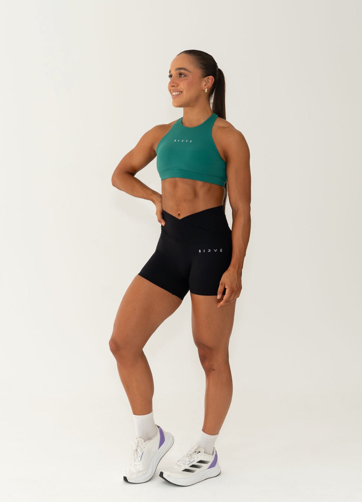 Born to Sirve Bra in Green