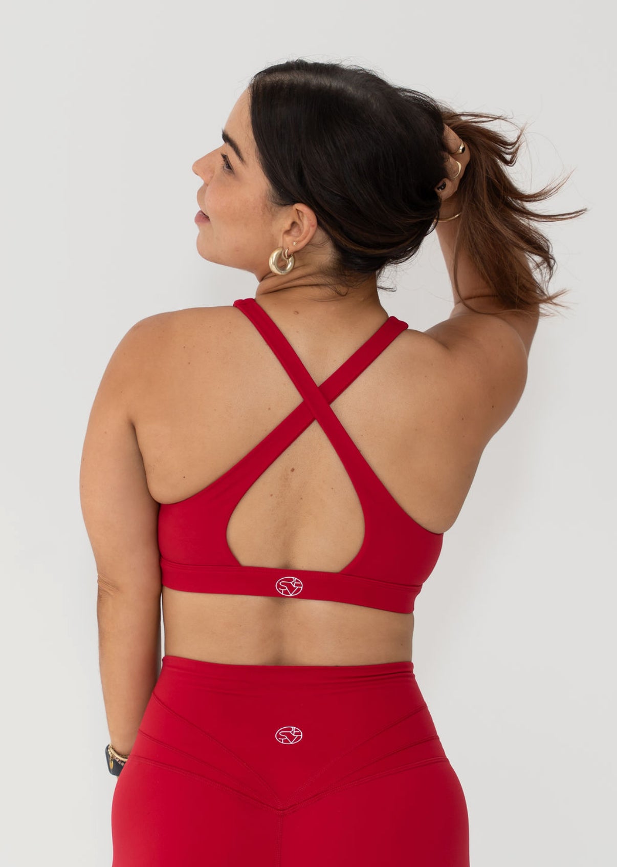 Red your mind Sports Bra